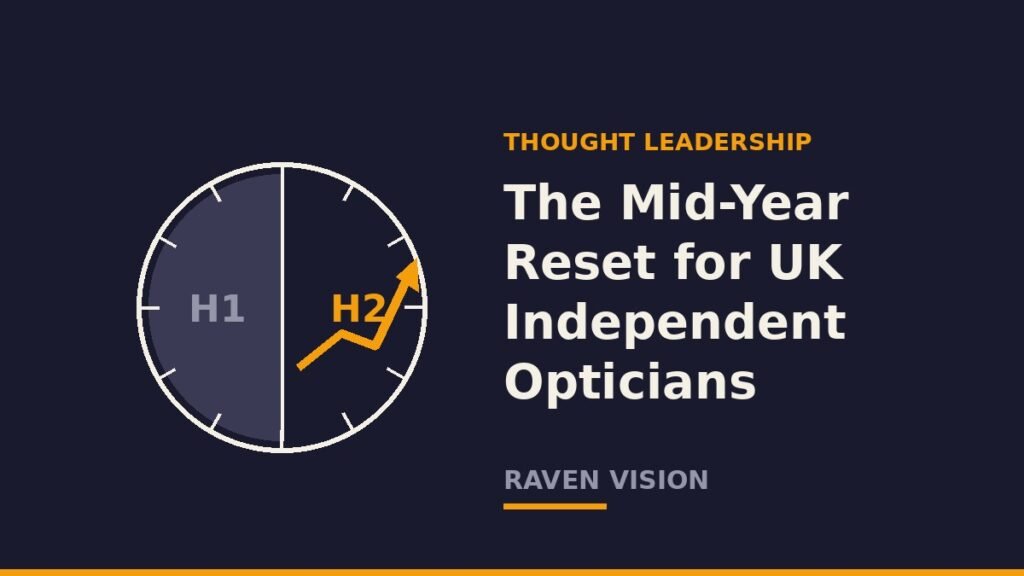The Mid-Year Reset: How UK Independent Opticians Should Review the First Half of 2026 (And Plan a Stronger Second)
