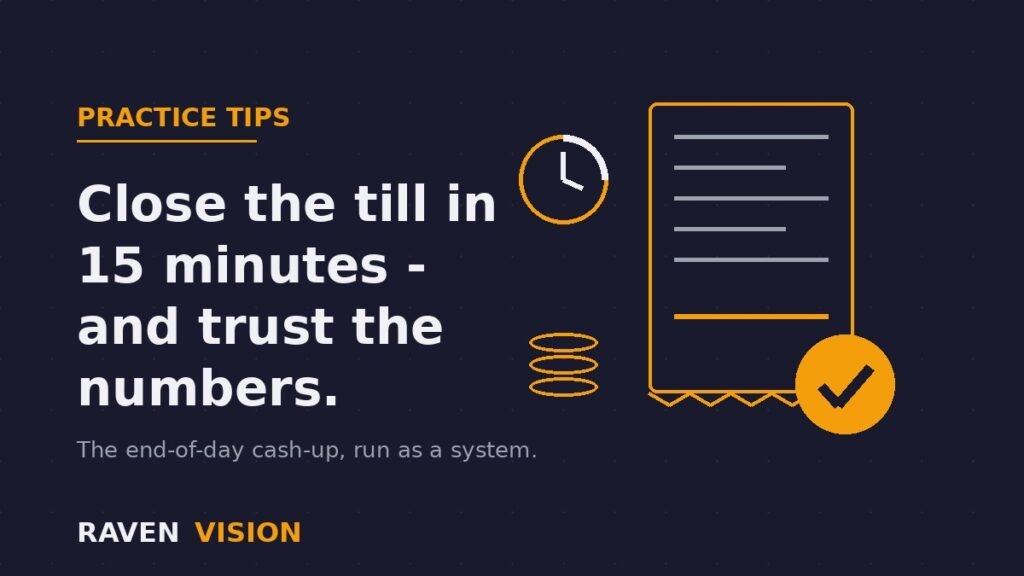 The End-of-Day Cash-Up: How UK Independent Opticians Can Close the Till in 15 Minutes (And Actually Trust the Numbers)